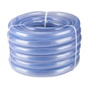 Furtun transparent siliconat cu insertie 18 mm 1/2" 20 ml/rola