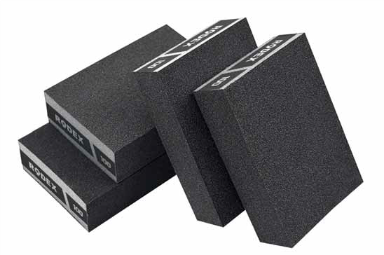 Burete de șlefuit, 98x68x25 mm, unghi drept