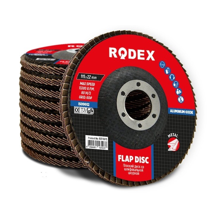 Disc lamelar Rodex, Ø 125x22 mm