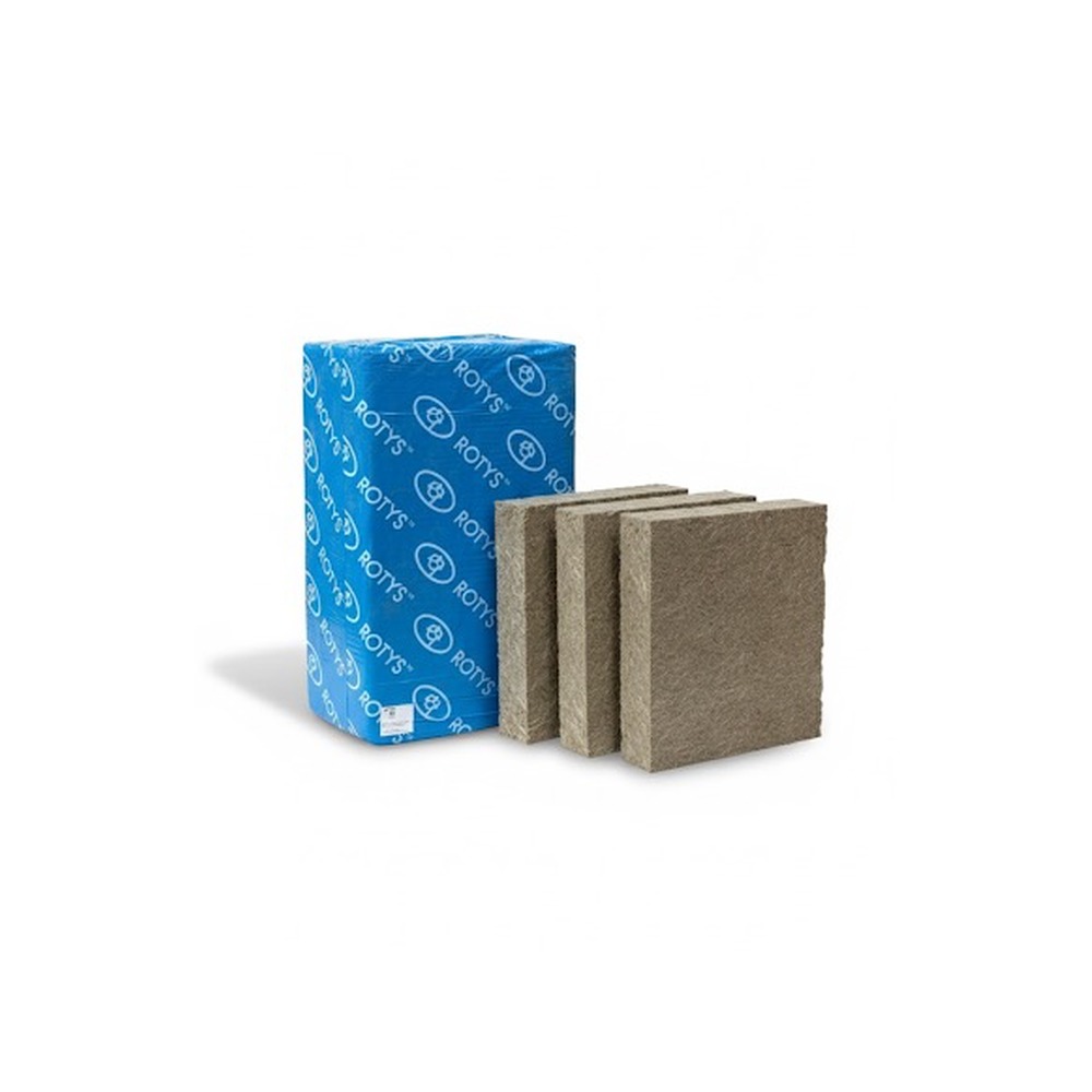 Vată bazaltică fațadă ROTYS etics - 100, 100x600x1000 mm, 1.2 mp/pachet