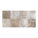 Gresie DECOR CRUST gri porțelanată, 60x30 cm, 1.26 mp