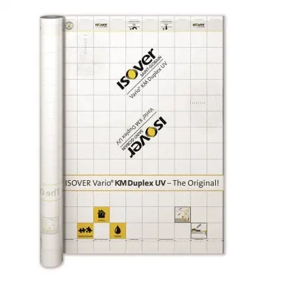 Folie Isover Vario KM Duplex UV – Barieră inteligentă de vapori 30 m² (1.5×20 m)