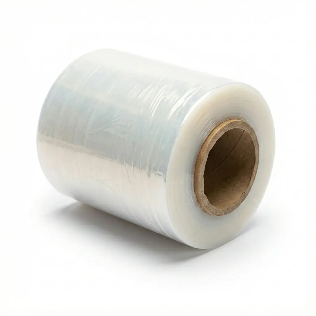 Folie stretch manuală mini 23 µm × 125 mm – 0.34 kg (transparentă)