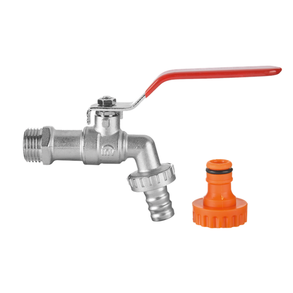 Robinet port-furtun D 1/2'' fi levier