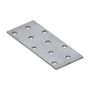 Placă perforată plată din otel zincat pentru de constructii lemn, 100x40x2 mm