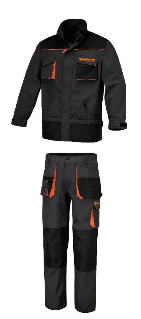 [P010889] Set costum lucru, WOLFSON, bluză cu pantaloni (M)