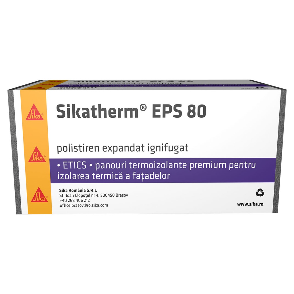 Polistiren grafitat Sika 20 cm, EPS 80