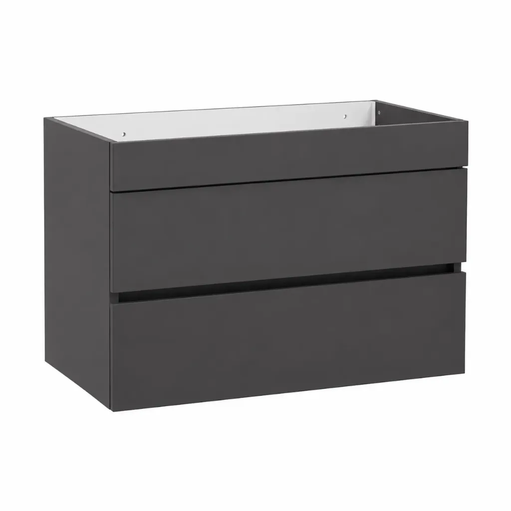 [P011085] Dulap baie suspendat Lores, antracit, 65 cm
