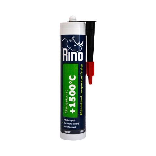 [ST_347100] Rino etanșeizant rezistent la temperaturi înalte RINO, 1500C, negru, 310ml