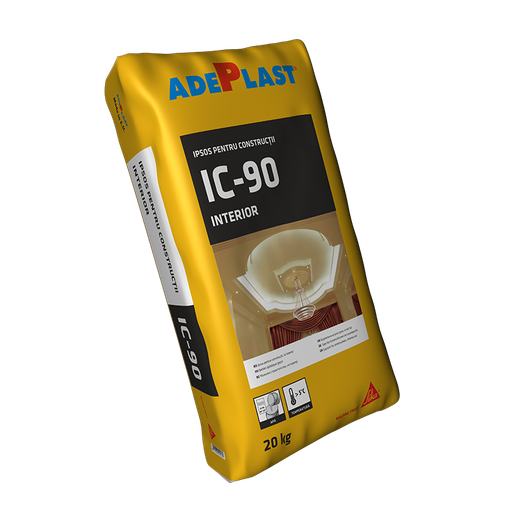 [P002745] Ipsos pentru construcții ADEPLAST IC90 de interior, 20 kg