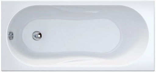 [P005520] Cadă de baie rectangulară din acril BELLA, 170x70x39 cm