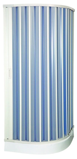 [P007420] Cabina dus profesional semirotunda, 78-90 x 78-90 cm