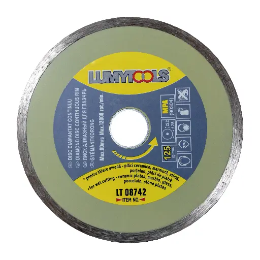 [P008504] Disc diamantat continuu – PROFI, Ø 125x22x2 mm