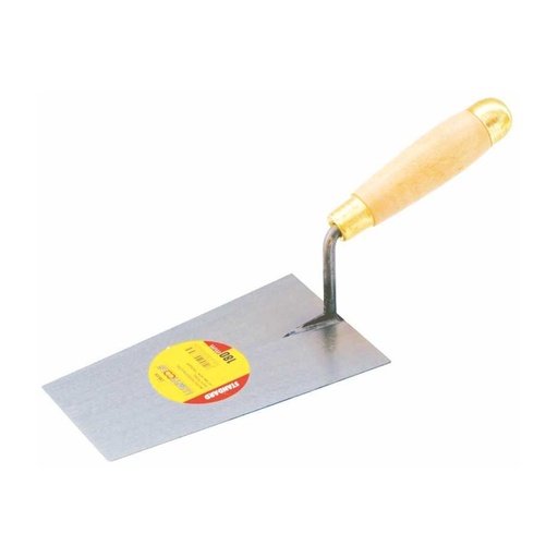 [P005577] Mistrie trapezoidală din oțel polișat, 180 mm