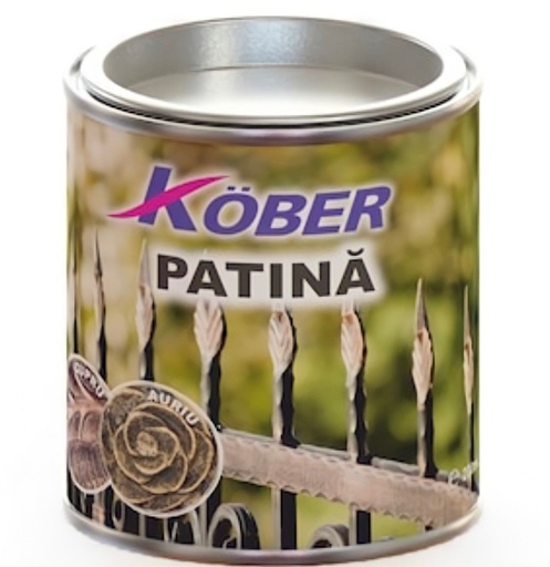 [P005668] Patină pentru fier forjat Kober cupru, 0.2L
