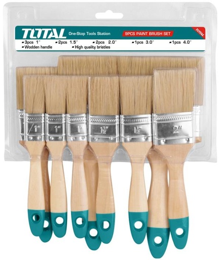 [P010426] Set 9 pensule pentru vopsit, fir sintetic