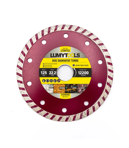 [P009910] Disc diamantat turbo, Ø 115x22x2 mm
