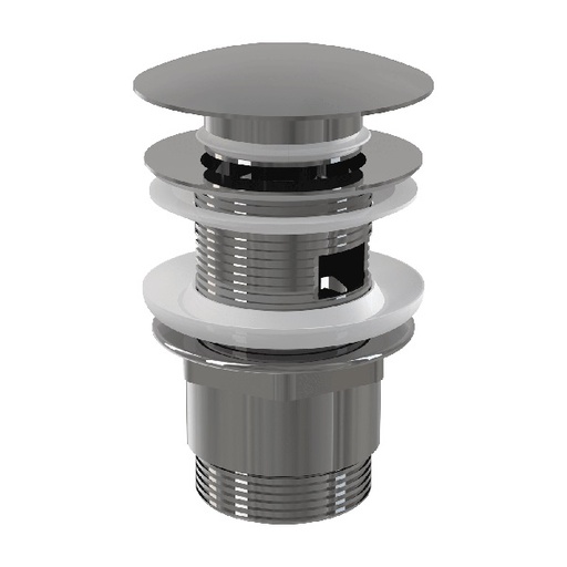 [P005870] Ventil lavoar CLICK/CLACK 5/4 ,metalic A390 cu preaplin, dop mare