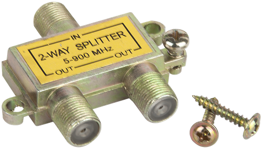 [P007379] Distribuitor splitter TV, 1 intrare, 2 iesiri