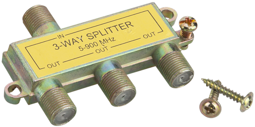 [P007378] Distribuitor splitter TV, 1 intrare, 3 iesiri