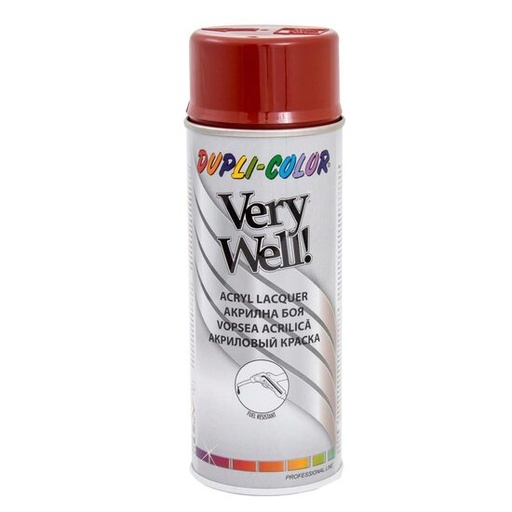 [P005427] Vopsea spray decorativă DUPLI-COLOR Very Well RAL 3011 maro roșcat, 400 ml