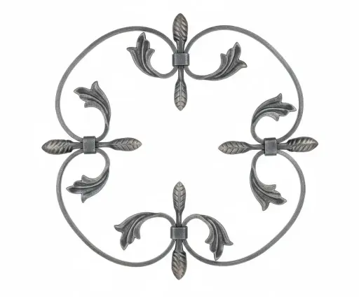 [P006121] Ornament central 400x12x6 rozeta 10-015