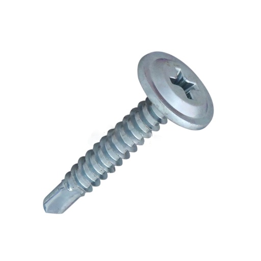 [P004293] Șurub zincat autoforant 4.2x16 mm, cu cap PH2 plat, 500 buc/cutie