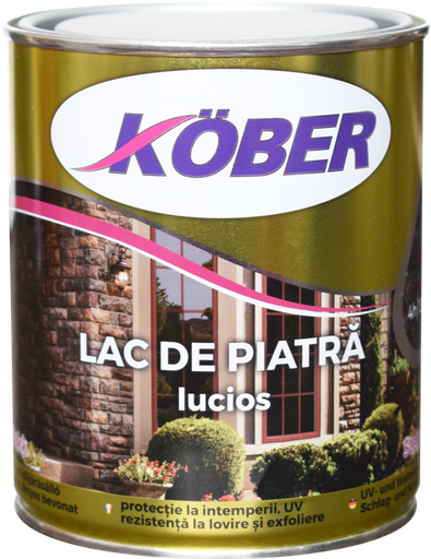 [P006561] Lac pentru piatră KOBER maro, 0.75 l