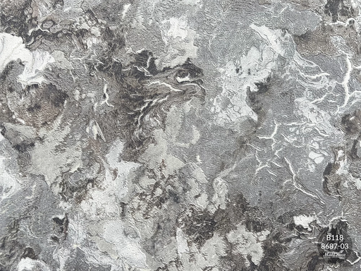 [P008556] Tapet de lux living, gri texturat, model Khorezm, dimensiune 1.06m x 10, 05m