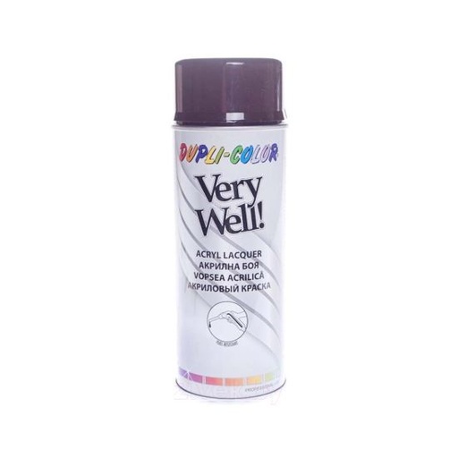 [P005431] Vopsea spray decorativă DUPLI-COLOR Very Well RAL 8017 maro ciocolată, 400 ml