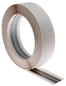 [P006463] Bandă Knauf ALUX pentru protecţia colţurilor, 52 mm x 30.4 ml