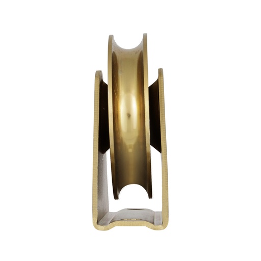 [P008633] Roata Aplicata tip R cu Suport si Rulment pentru Porti Culisante EvoTools, diametru 70 mm