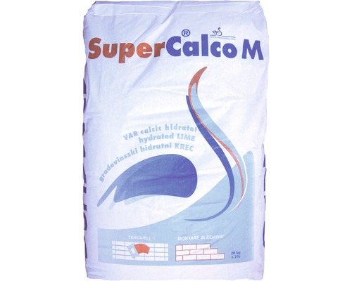 [P003496] Var hidratat CARMEUSE SuperCalco M pentru mortare tencuieli, 20 kg