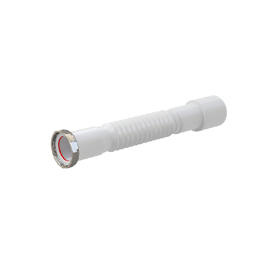 [P008902] Racord flexibil A780 cu piuliță metalică, 1 1/2"evacuare 40/50