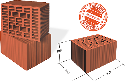 [P003040] Caramida Durotherm 290x240x188 mm E 80 buc/pal