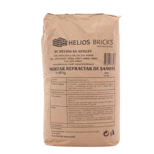 [P006922] Mortar refractar M 29 A pentru șamotă, 25 kg