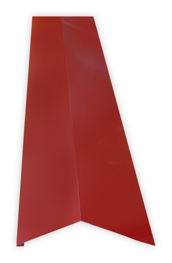 [P005464] Șorț de jgheab RAL 3011 roșu pentru țiglă metalică, 0.4x178x2000 mm