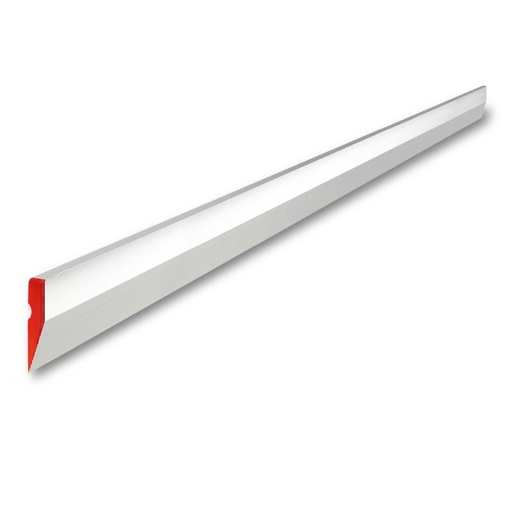 [ST_28675] Dreptar aluminiu trapezoidal grosime 1 mm 250 cm lungime 