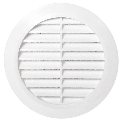 [P004516] Grilă de aerisire KARRO rotundă cu plasă, Ø 125 mm