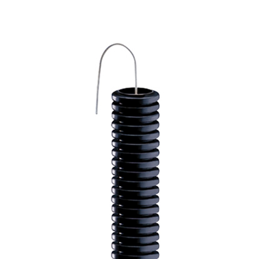 Tub flexibil copex din PVC Ø16mm Total Plast 320N cu fir de tragere, 50 ml