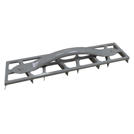 [P004837] Gletieră aluminiu profesională cu lame de oțel pentru răzuit, 450x90 mm