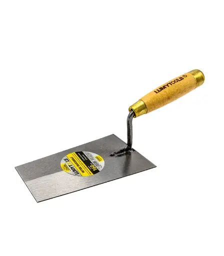 [P005576] Mistrie trapezoidală din oțel polișat, 160 mm
