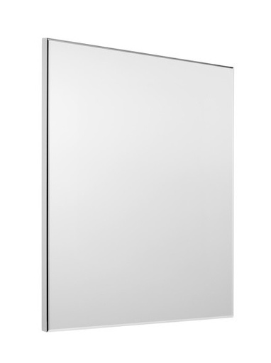 [P003926] Oglindă baie Neo alb lucios, 55x60 cm