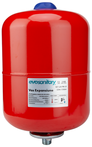 [P009181] Vas de Expansiune cu Membrană EVOSANITARY, 24L, 10 bar