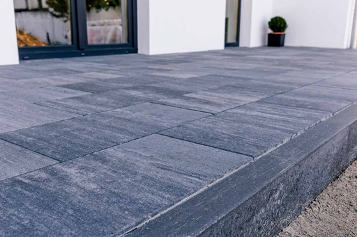 [P009463] Pavaj MISTIC 60x30x6 cm, gri bazaltic, microcant, 5.5 bucati/mp