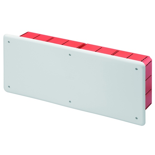 [P005389] Doză îngropată Gewiss pentru legături GW48008 capac alb, 392x152x75 mm