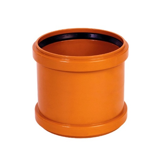 [P004128] Mufă/manșon canal PVC reparație Ø 125 mm