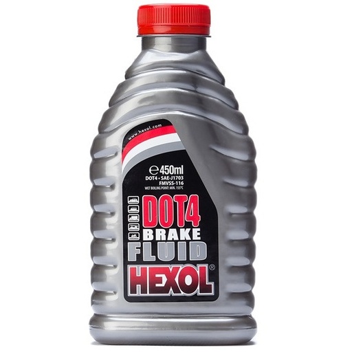 [P005558] Lichid de frână Hexol DOT4, 450 ml