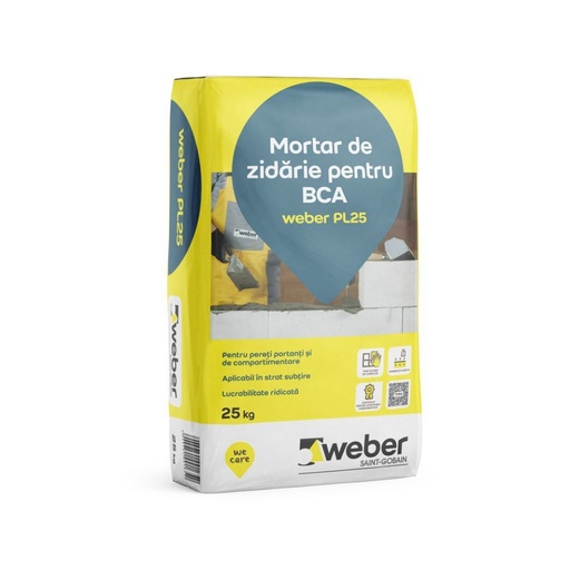 [ST_164] Weber PL25  BCA (zidarie) 25 kg/sac