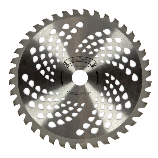 [P006889] Disc motocositoare 40T Vidia 230x25.4x1mm